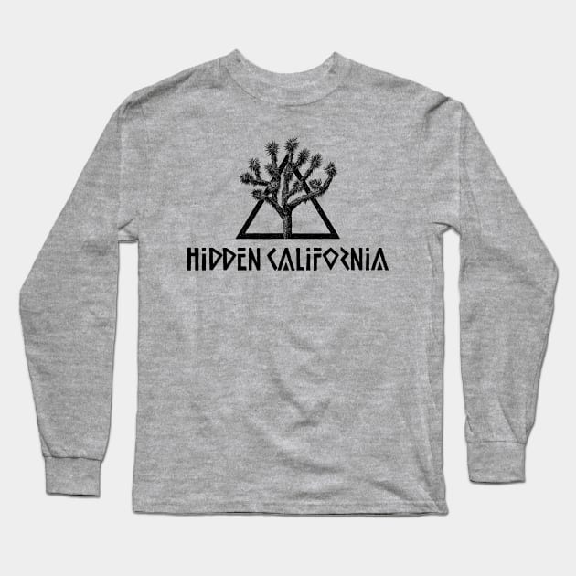 Hidden California Joshua Tree Long Sleeve T-Shirt by Hidden San Diego